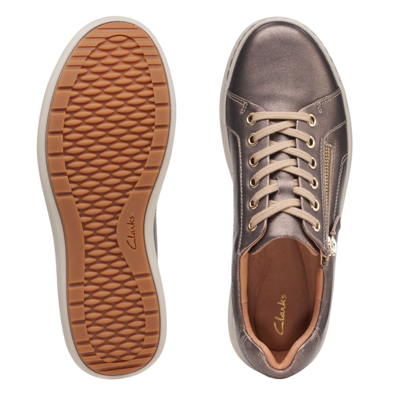 Bronze-metallic-clarks-nalle-spitze