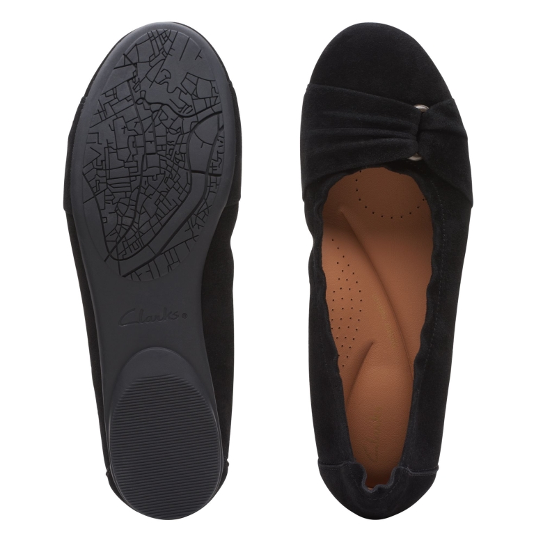 Clarks Black Rena Schritt