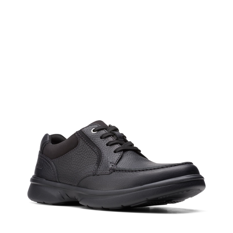 Clarks Bradley Vibe Schwarzes Leder