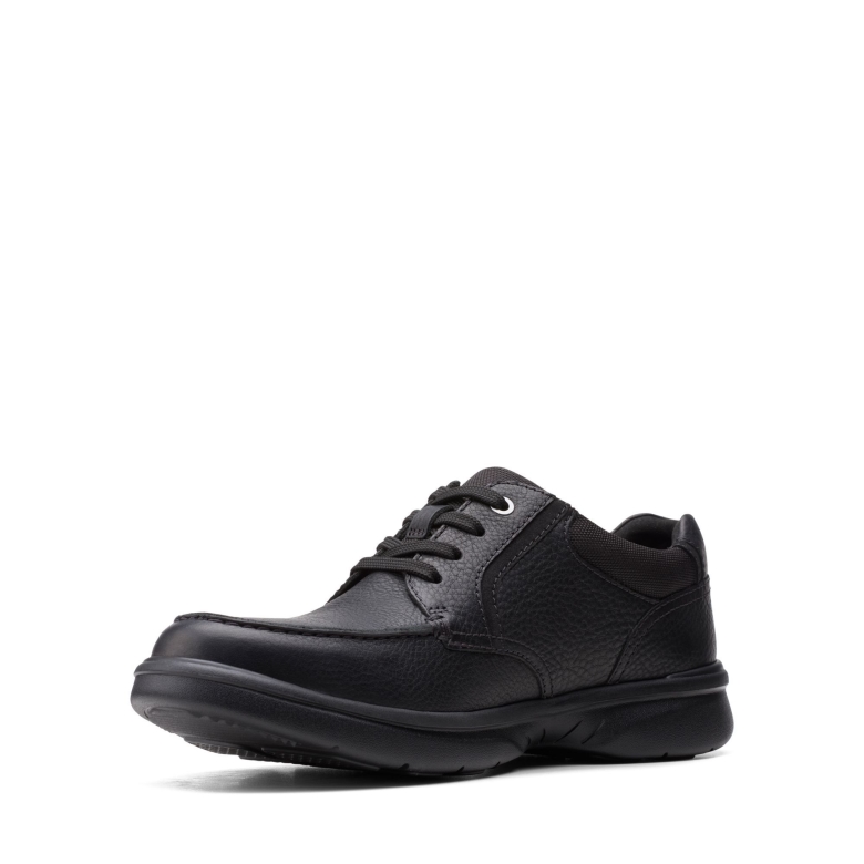 Clarks Bradley Vibe Schwarzes Leder