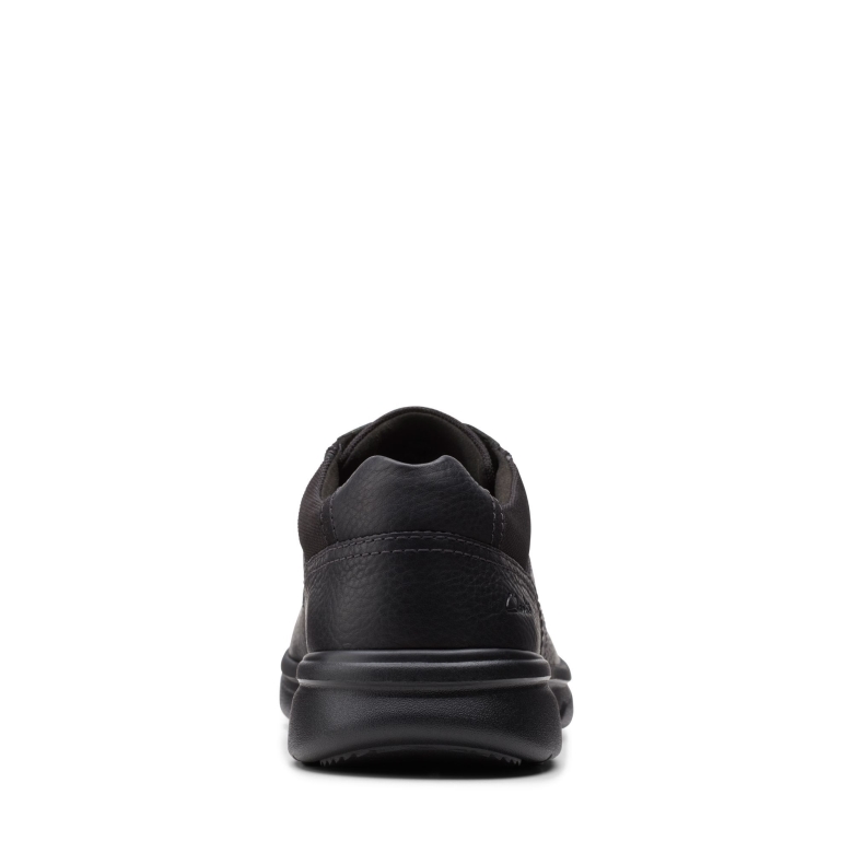 Clarks Bradley Vibe Schwarzes Leder