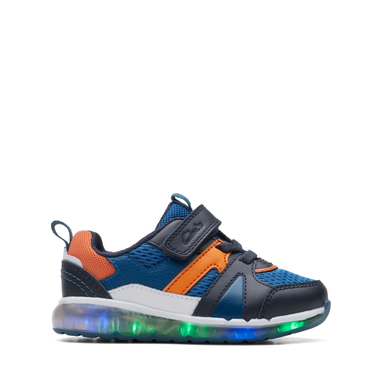 Blaue Kombi Clarks Spark Flash T
