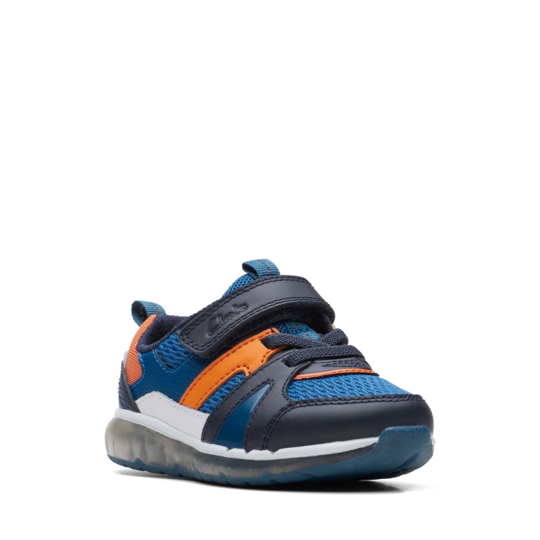 Blaue Kombi Clarks Spark Flash T