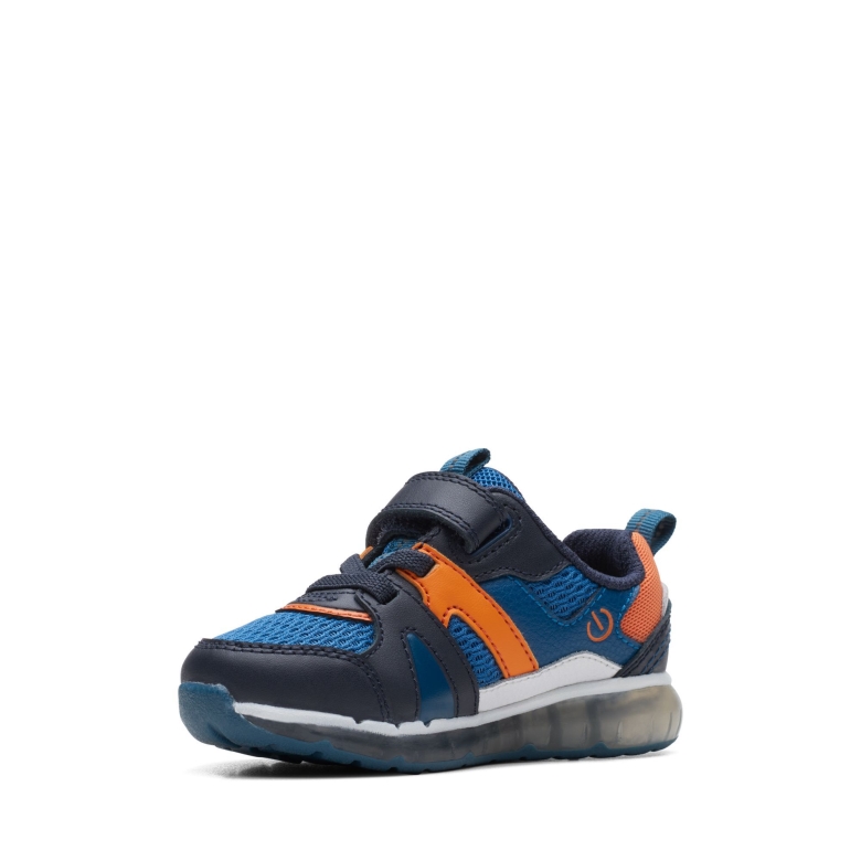 Blaue Kombi Clarks Spark Flash T