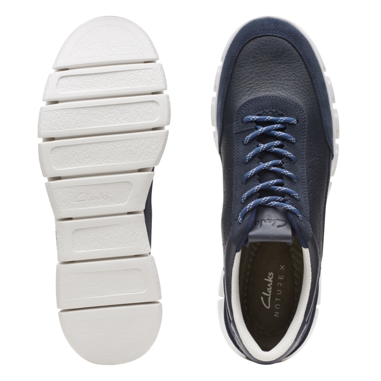 Natur X One Clarks Navy Kombi