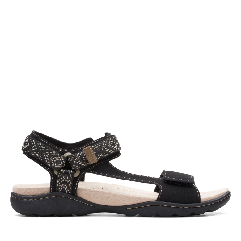 Clarks Amanda Schritt Schwarz Sde