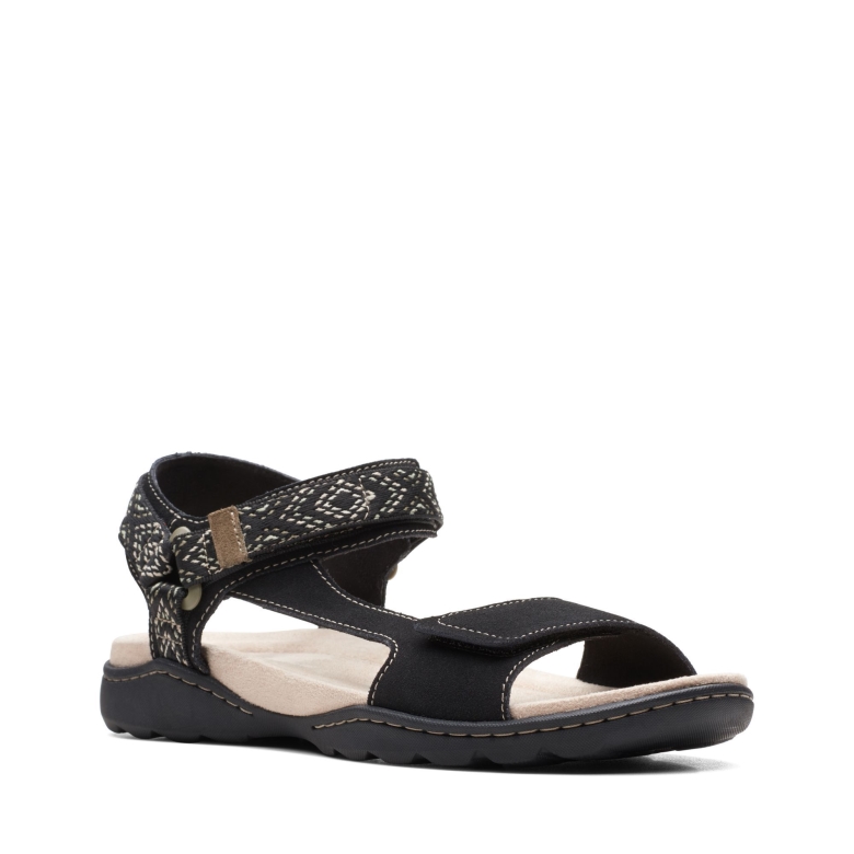 Clarks Amanda Schritt Schwarz Sde