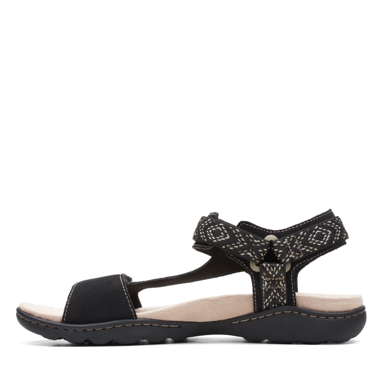 Clarks Amanda Schritt Schwarz Sde