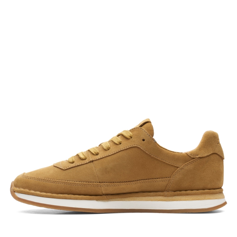 Eichenmoos Wildleder Clarks Craft Run Lace