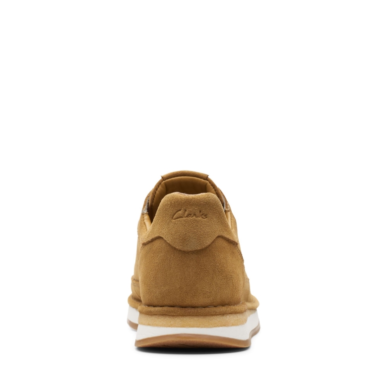Eichenmoos Wildleder Clarks Craft Run Lace