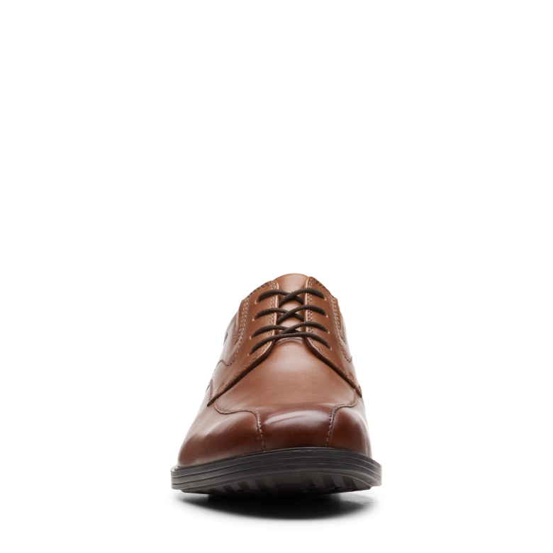 Whiddon Pace Clarks Dunkelbraunes Leder