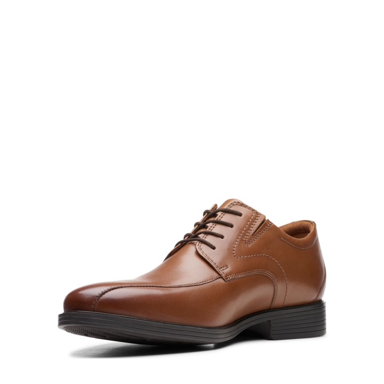 Whiddon Pace Clarks Dunkelbraunes Leder