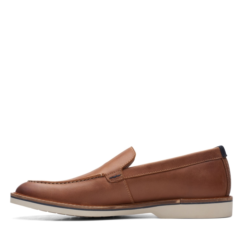 Atticuslt Edge Dunkelbraun Lea Clarks
