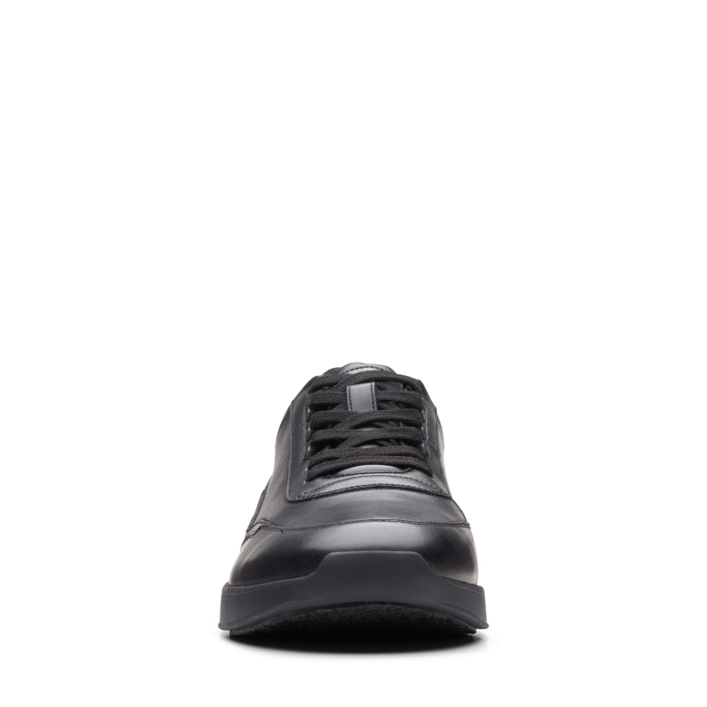 Race Lite Lace Clarks Schwarzes Leder