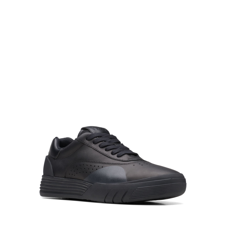 Cica Oder Schwarzes Leder Clarks