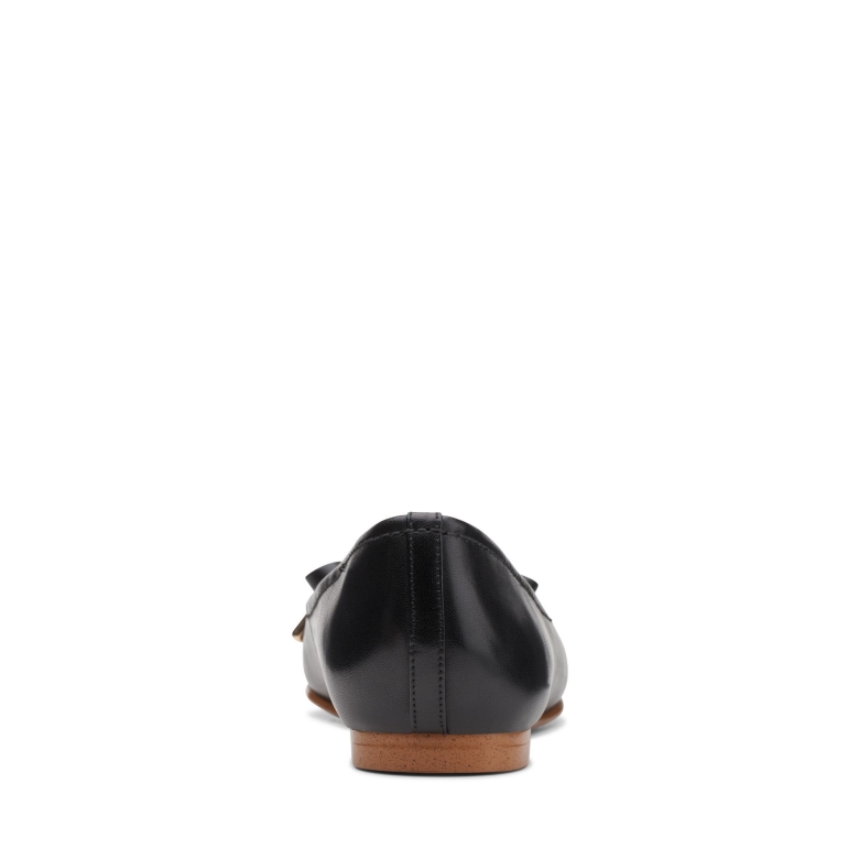 Schwarze Clarks Zieren Lilie