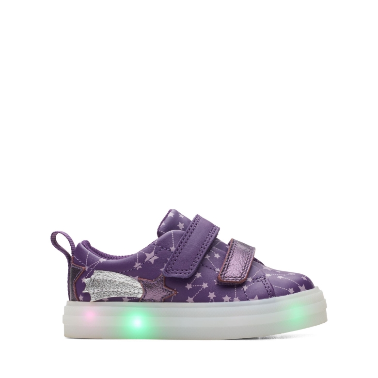 Clarks Flare Fly T Lila