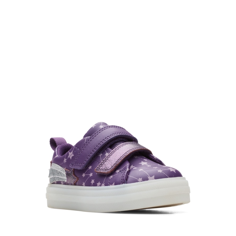 Clarks Flare Fly T Lila
