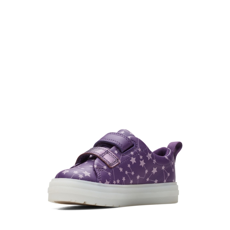 Clarks Flare Fly T Lila