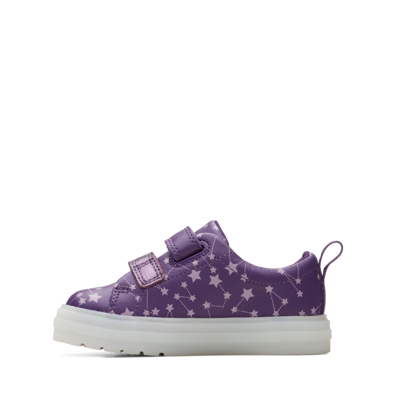 Clarks Flare Fly T Lila