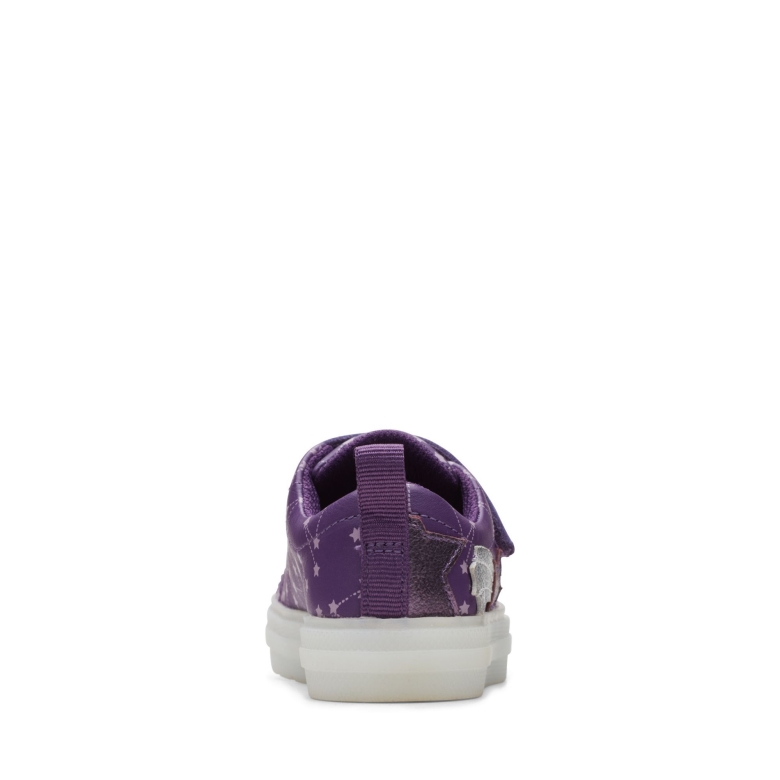 Clarks Flare Fly T Lila