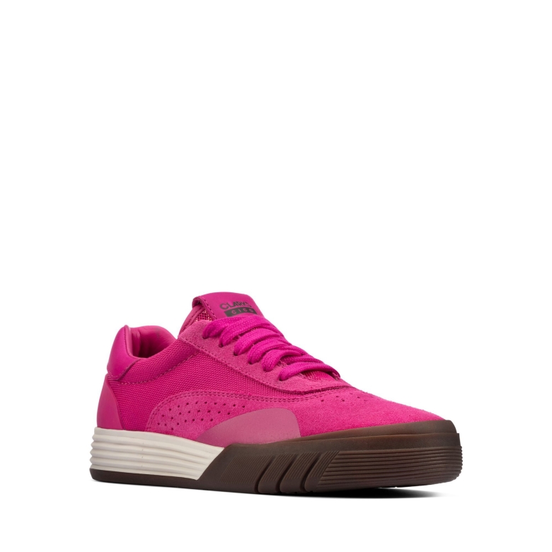 Rosa Wildleder Cica Und Clarks