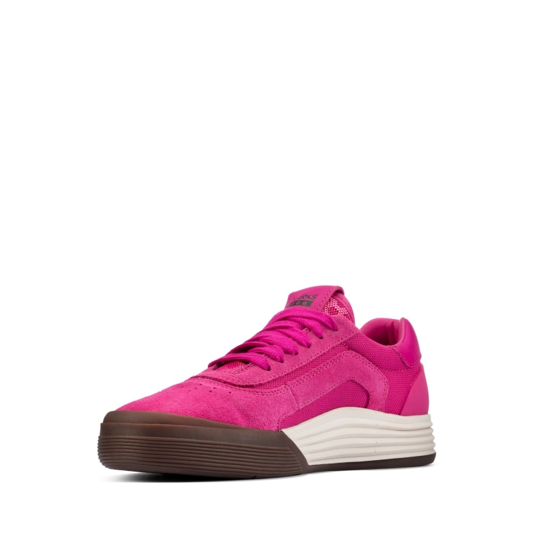Rosa Wildleder Cica Und Clarks