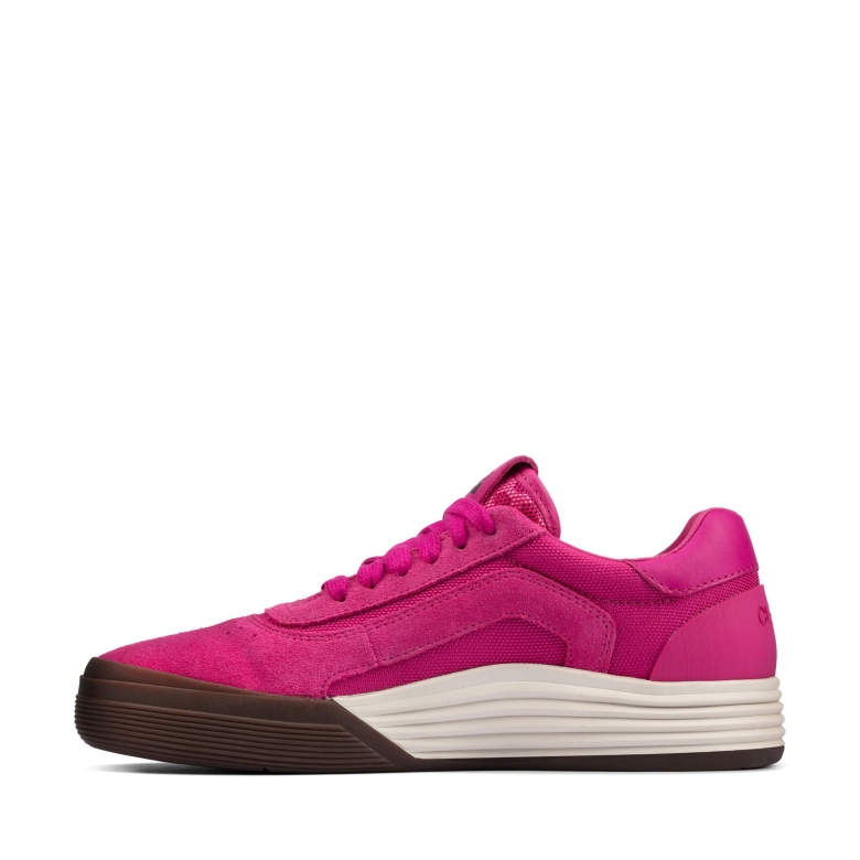 Rosa Wildleder Cica Und Clarks