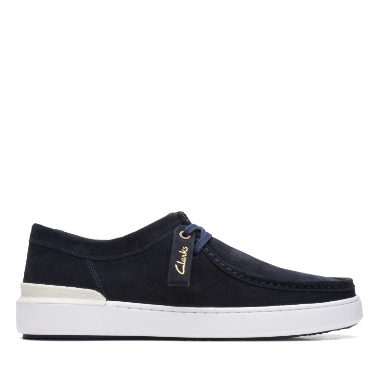 Court Lite Wally Navy Wildleder Clarks