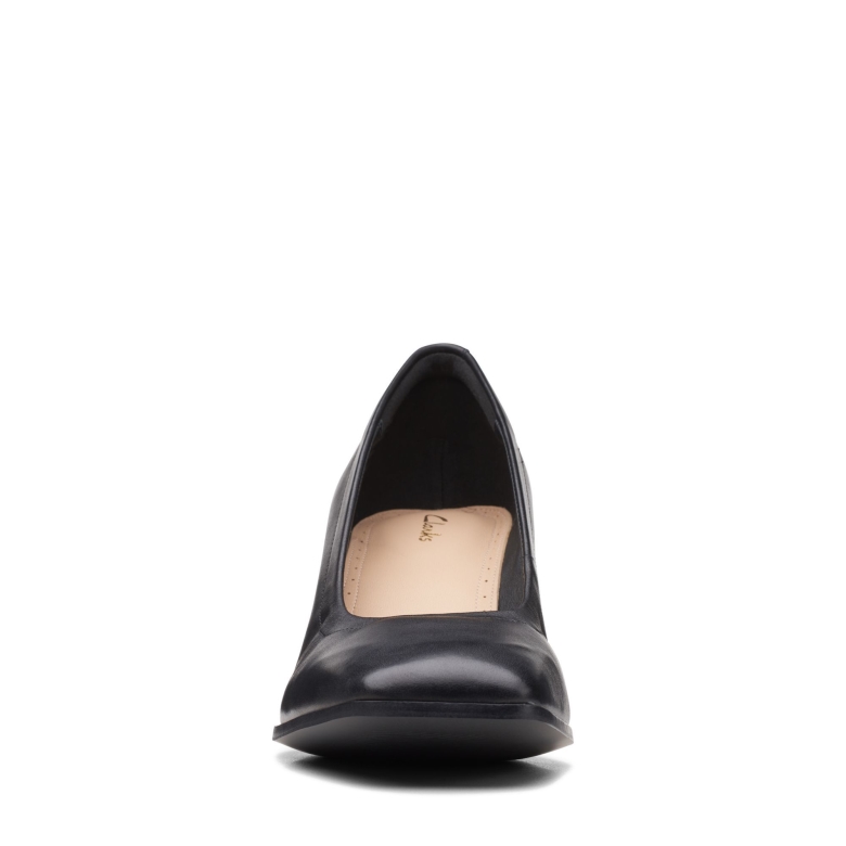 Schwarzes Leder Seren 55 Soft Clarks