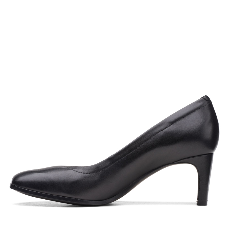 Schwarzes Leder Seren 55 Soft Clarks
