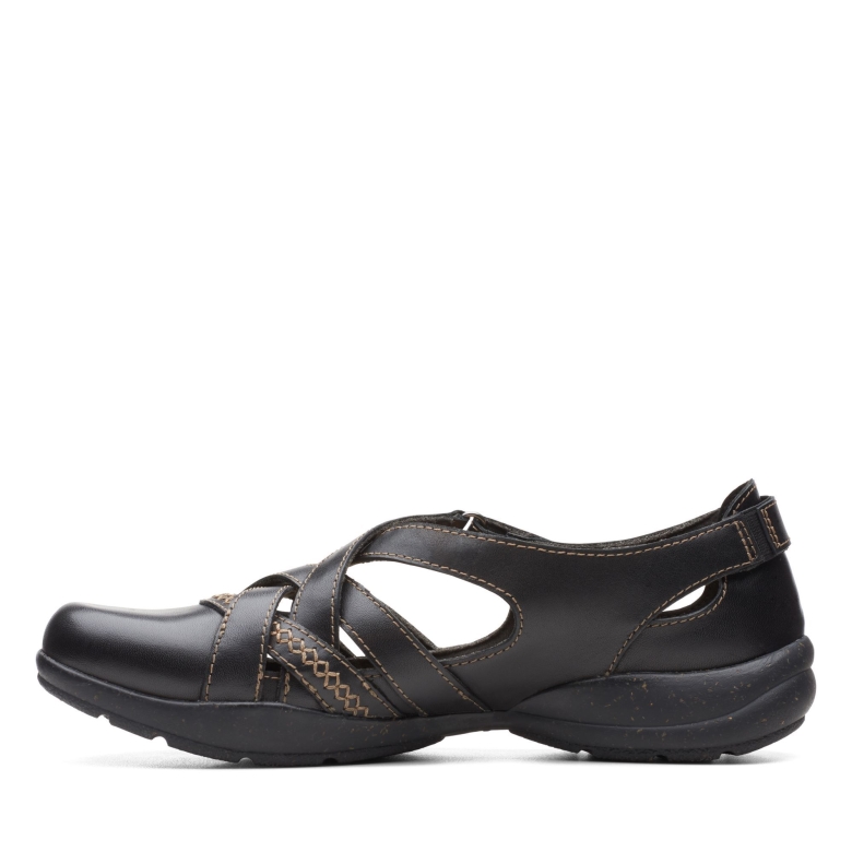 Roseville Step Black Led Clarks