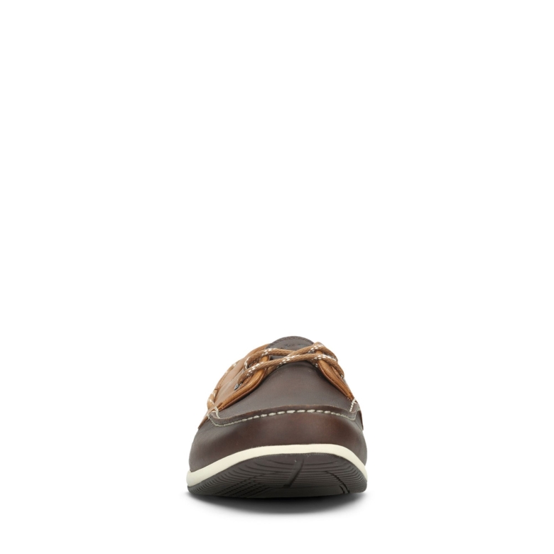 Clarks Braunes Leder Orson Hafen