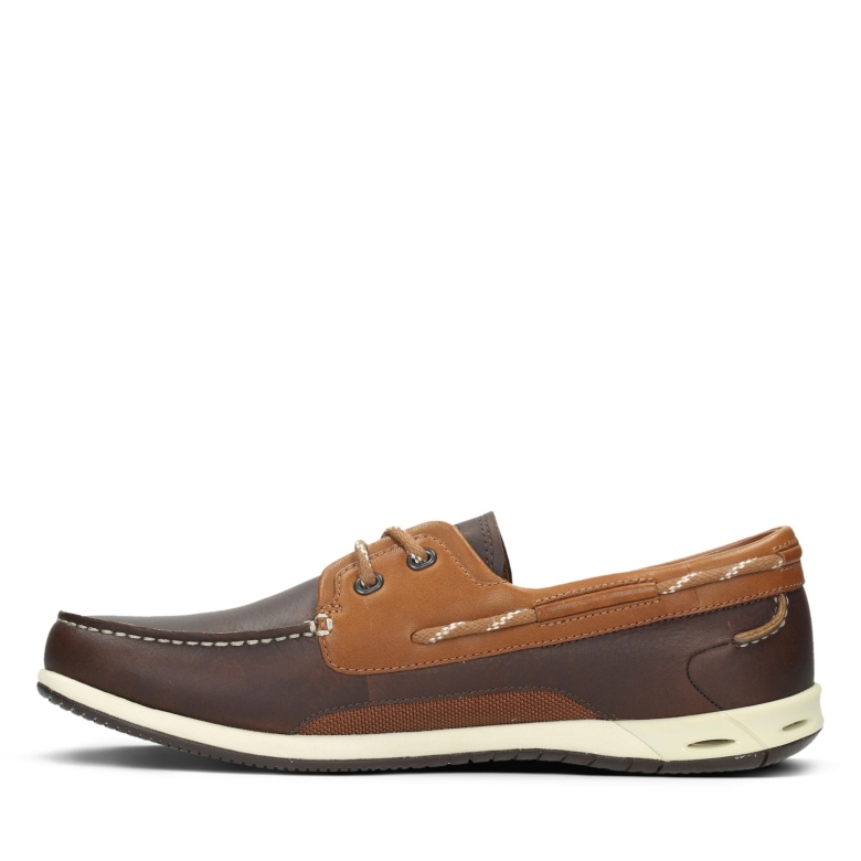 Clarks Braunes Leder Orson Hafen