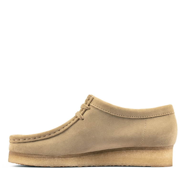 Clarks Ahorn Wildlederwallabee