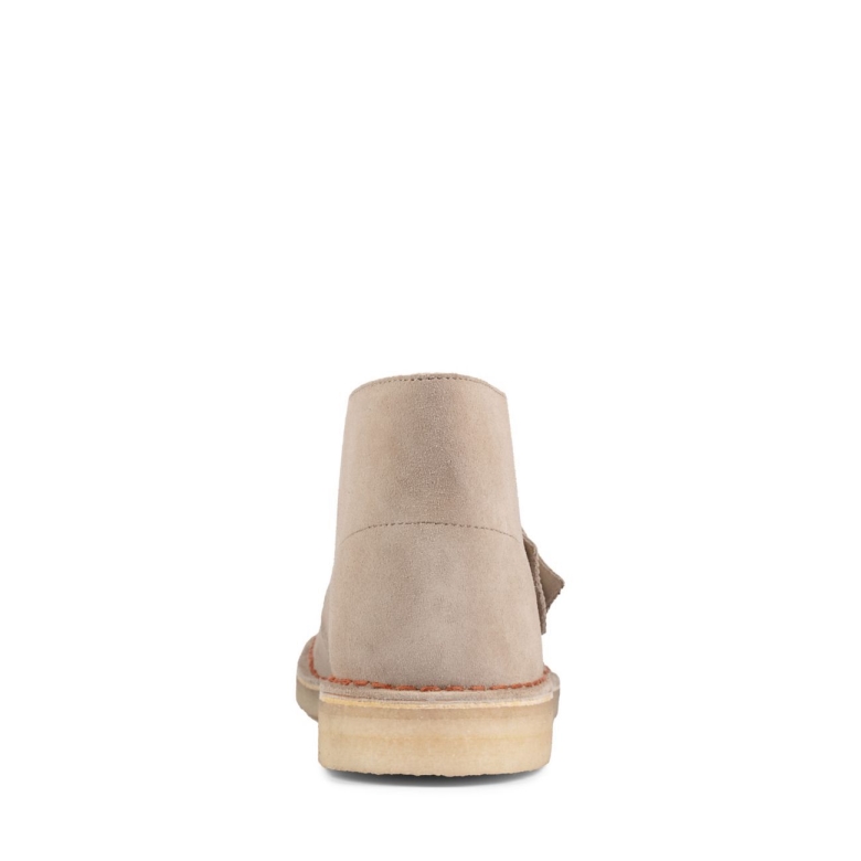 Wüstenstiefel Aus Sandfarbenem Wildleder Clarks