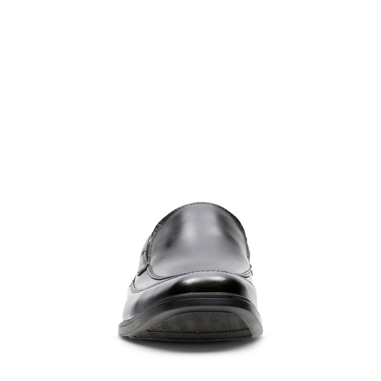 Clarks Tilden Freies Schwarzes Leder