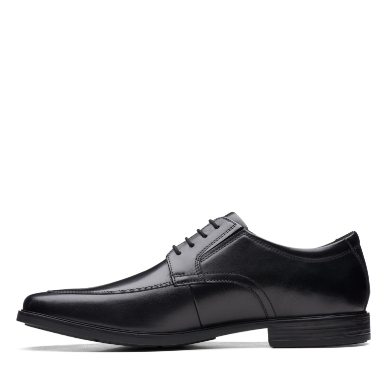 Howard-schürze Aus Schwarzem Leder Clarks