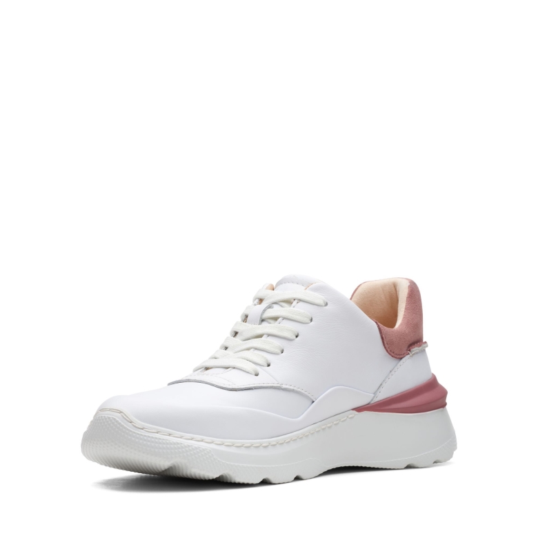 Weiße Rose Kombi Clarks Sprint Lite Spitze