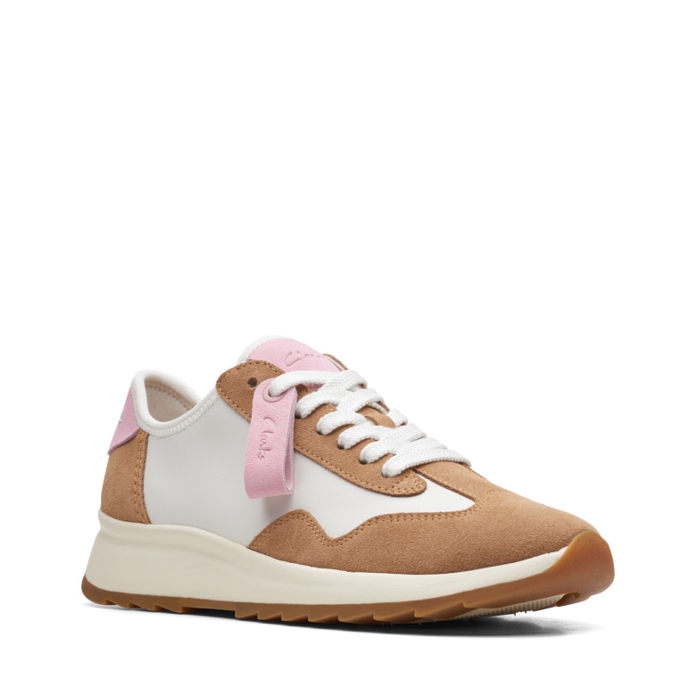 Dash Lite Lo Clarks Hellbraune Kombi