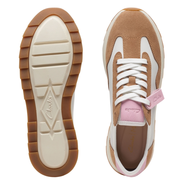 Dash Lite Lo Clarks Hellbraune Kombi