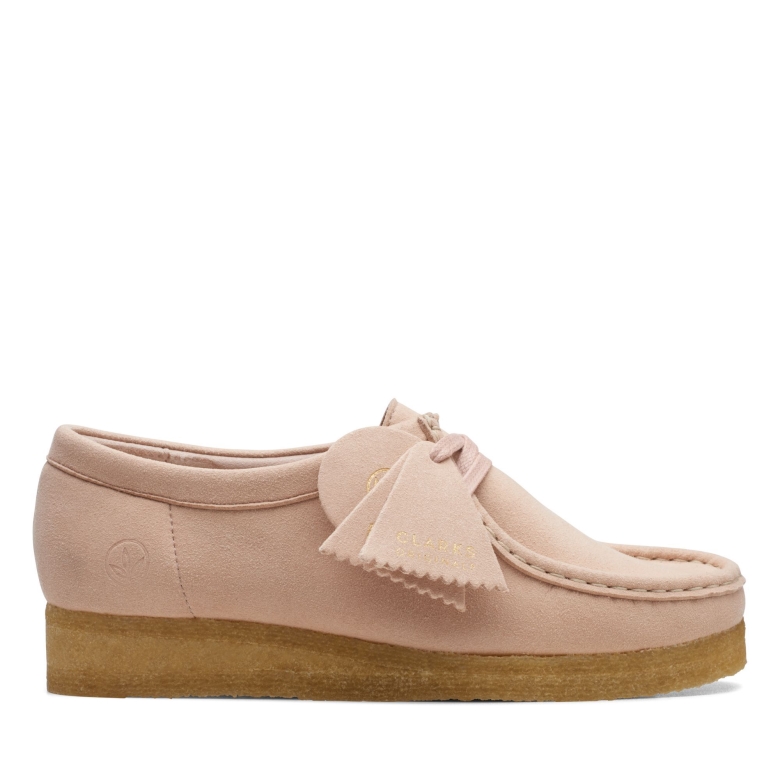 Wallabee Clarks Erröten Synthetisch