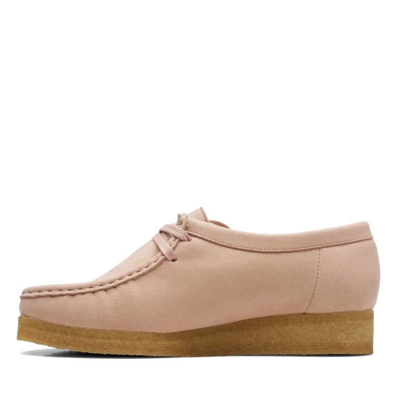 Wallabee Clarks Erröten Synthetisch