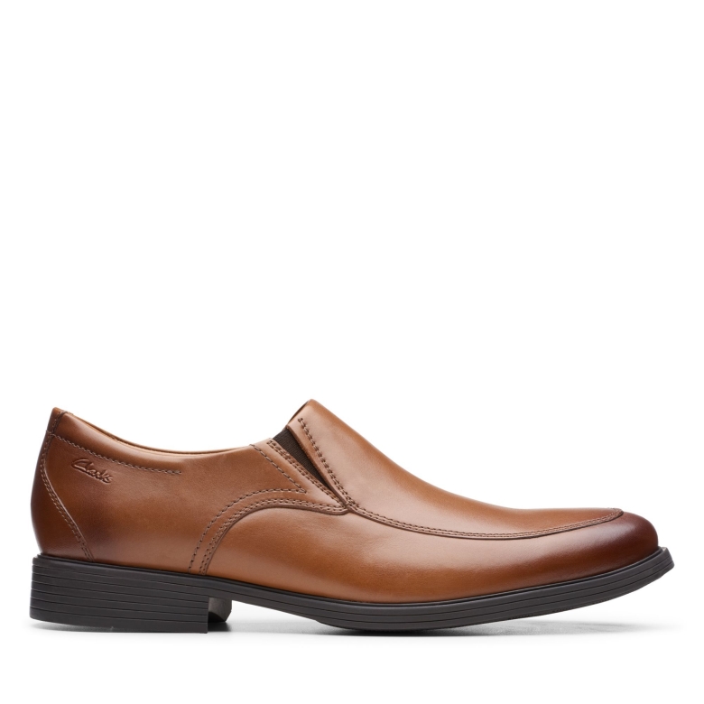Whiddon Step Clarks Dunkelbraunes Leder