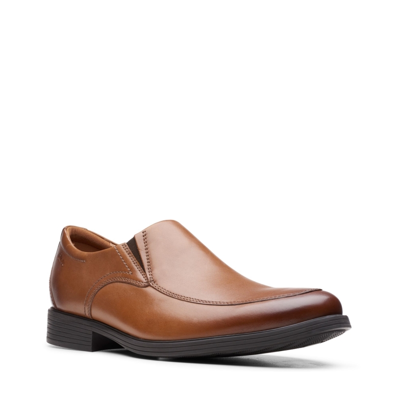 Whiddon Step Clarks Dunkelbraunes Leder