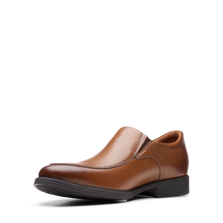 Whiddon Step Clarks Dunkelbraunes Leder