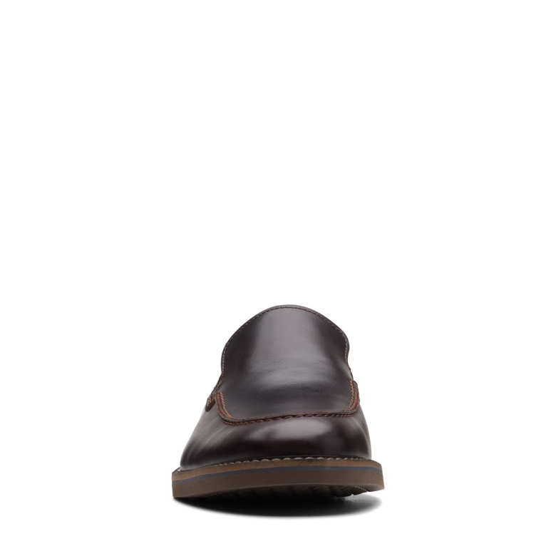 Clarks Mittelbrauner Blattatticuslt-rand