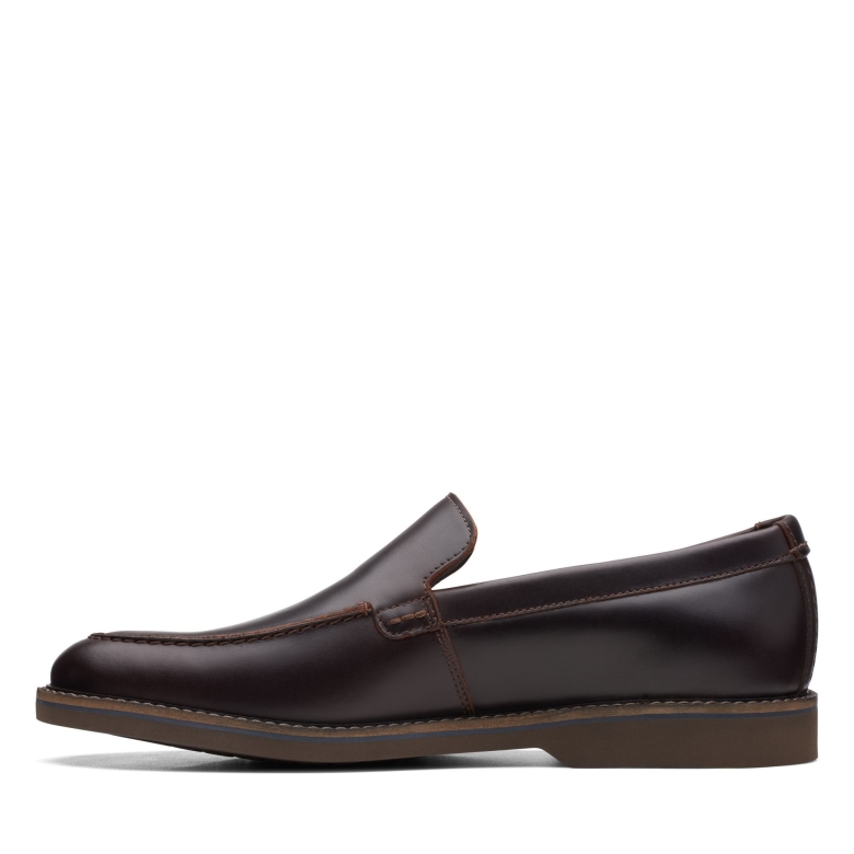 Clarks Mittelbrauner Blattatticuslt-rand