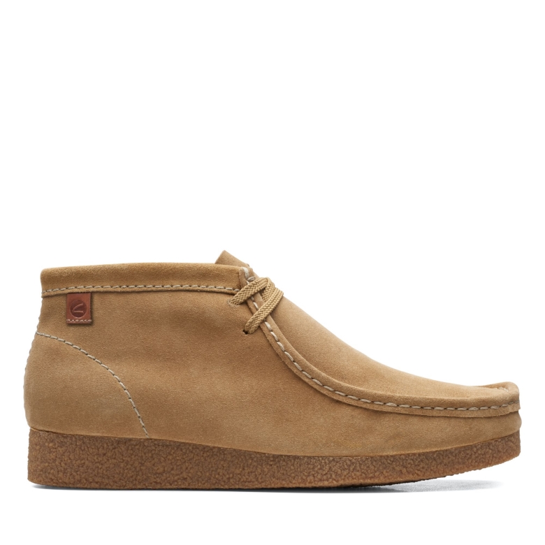 Shacre Boot Clarks Dunkelsand Wildleder