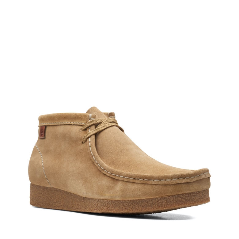 Shacre Boot Clarks Dunkelsand Wildleder